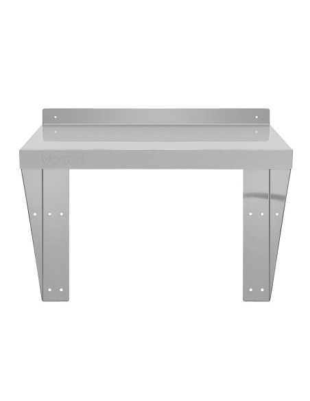 Etagère inox pour micro-ondes Vogue 560x460 mm