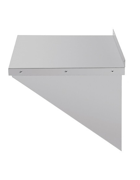 Etagère inox pour micro-ondes Vogue 560x460 mm
