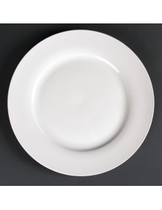 Assiettes rondes Olympia Lumina 270 mm - lot de 4