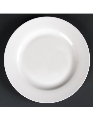 Assiettes rondes Olympia Lumina 200mm - lot de 6