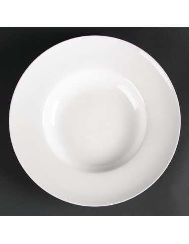 Assiettes creuses Olympia Lumina 205 mm - lot de 6