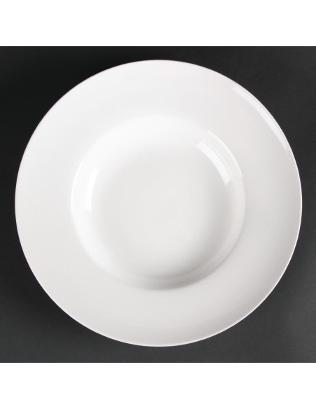 Assiettes creuses Olympia Lumina 205 mm - lot de 6