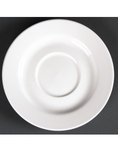 Soucoupes rondes Olympia Lumina 143mm - lot de 6