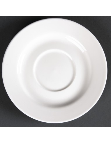 Soucoupes rondes Olympia Lumina 143mm - lot de 6