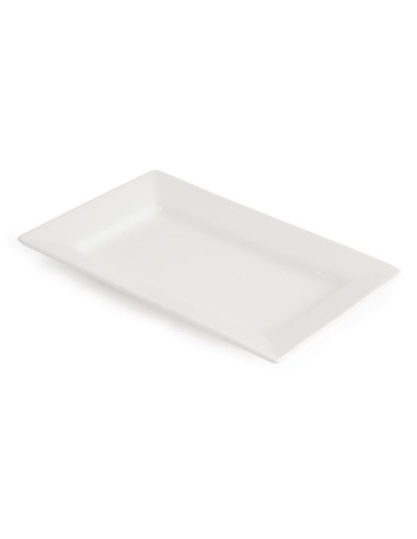 Assiettes rectangulaires Olympia Lumina 200x130 mm - lot de 6