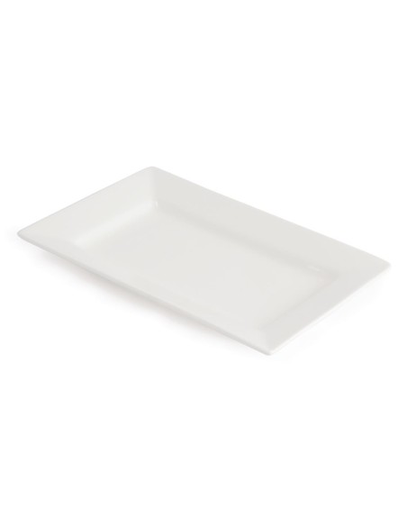 Assiettes rectangulaires Olympia Lumina 200x130 mm - lot de 6