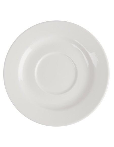 Soucoupes rondes Olympia Lumina 143mm - lot de 6