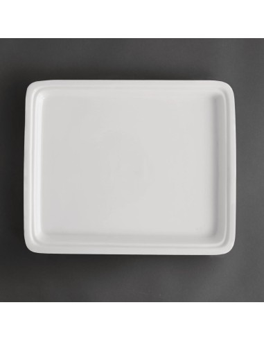 Plat GN 1/2 Olympia Whiteware 30mm - Porcelaine blanche
