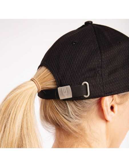 Casquette baseball Cool Vent Chef Works noire et rouge