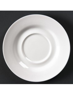 Soucoupes rondes Olympia Lumina 156 mm - lot de 6