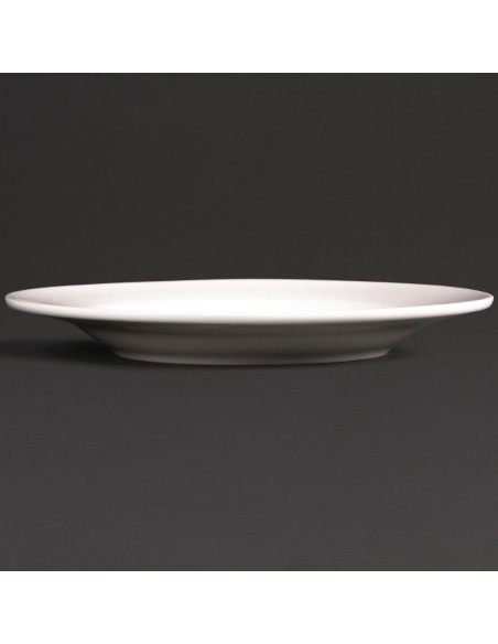 Soucoupes rondes Olympia Lumina 156 mm - lot de 6