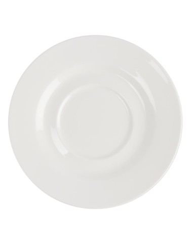 Soucoupes rondes Olympia Lumina 156 mm - lot de 6