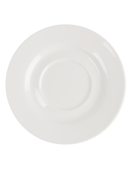 Soucoupes rondes Olympia Lumina 156 mm - lot de 6