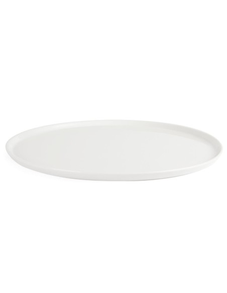 Assiettes à pizza Olympia Whiteware 330 mm - lot de 4