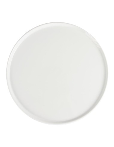 Assiettes à pizza Olympia Whiteware 330 mm - lot de 4