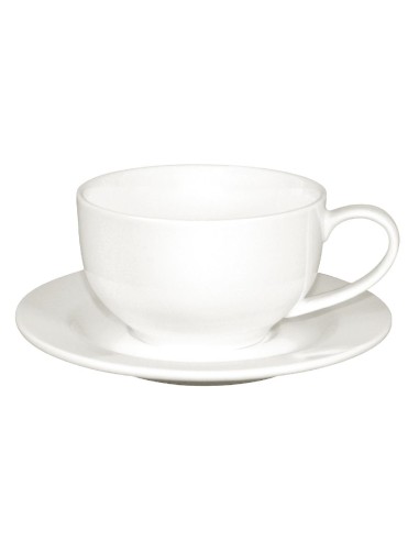 Soucoupes rondes Olympia Lumina 156 mm - lot de 6