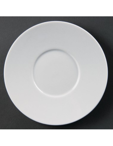 Soucoupes Olympia Whiteware 148mm - lot de 12