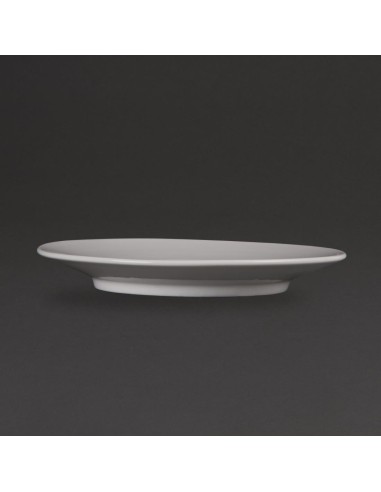 Soucoupes Olympia Whiteware 148mm - lot de 12