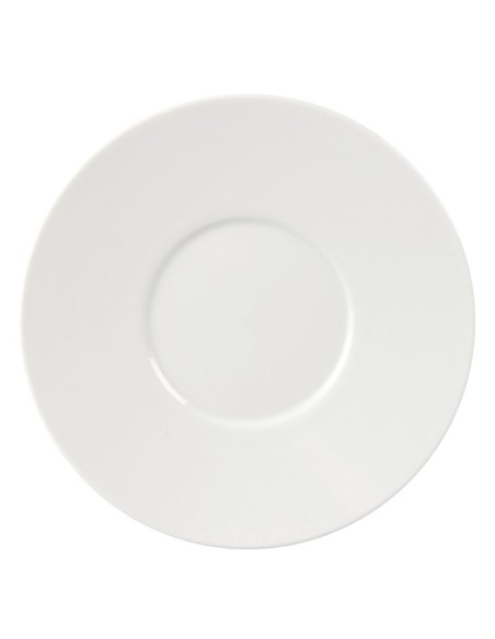 Soucoupes Olympia Whiteware 148mm - lot de 12