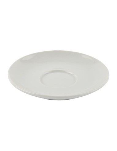 Soucoupes Olympia Whiteware 148mm - lot de 12