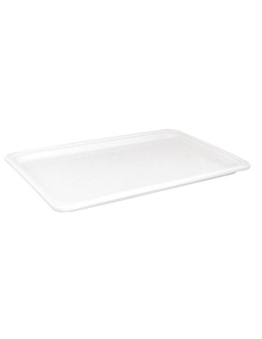 Plat blanc GN 1/1 Olympia Whiteware 30 mm - Porcelaine