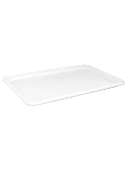 Plat blanc GN 1/1 Olympia Whiteware 30 mm - Porcelaine