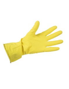 Gants multi usages Jantex jaunes S - Protection hygiénique 2