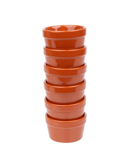 Ramequins méditerranéens rustiques Olympia 77mm - lot de 6