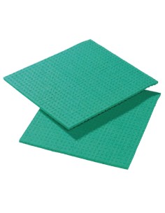 Lavettes Spongyl Spontex vertes - Lot de 10