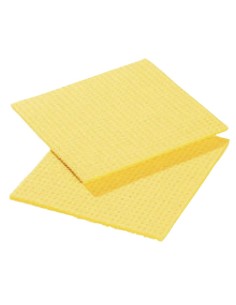 Lavettes Spongyl Spontex jaunes - lot de 10