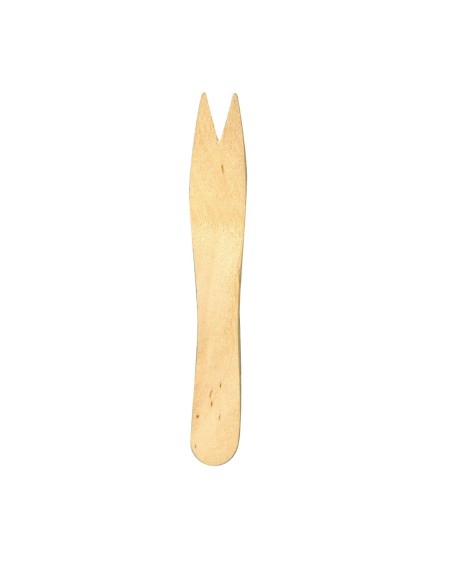 Fourchettes en bois biodégradables Fiesta Compostable - lot 1000