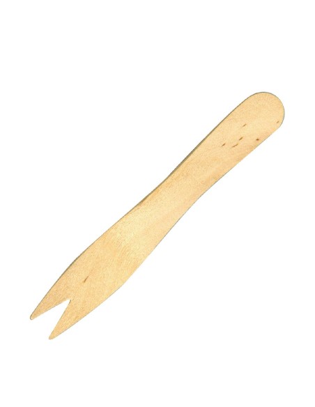 Fourchettes en bois biodégradables Fiesta Compostable - lot 1000