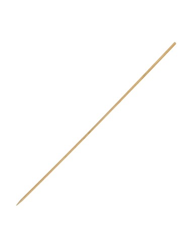 Brochettes en bois Fiesta 250mm - Lot de 200 biodégradables