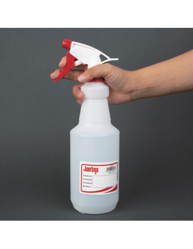 Vaporisateur Jantex rouge 750 ml - tête à code couleur