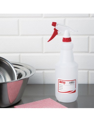 Vaporisateur Jantex rouge 750 ml - tête à code couleur