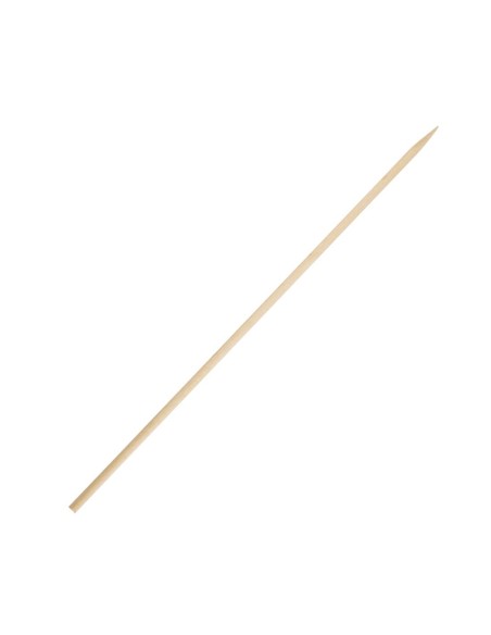 Brochettes en bois biodégradables Fiesta 180 mm - Lot de 200