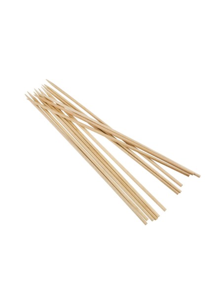 Brochettes en bois biodégradables Fiesta 180 mm - Lot de 200