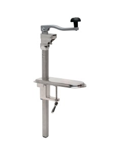 Ouvre-boîte de table Vogue en inox - 530 mm