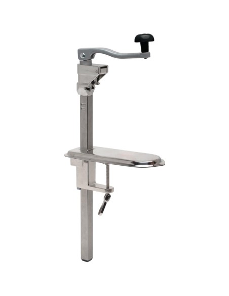 Ouvre-boîte de table Vogue en inox - 530 mm