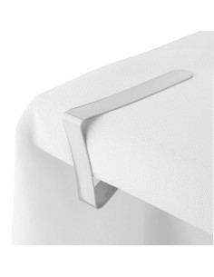 Pinces nappe Olympia lot de 4 - inox finition miroir 2