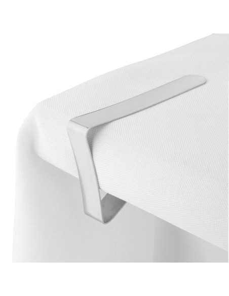 Pinces nappe Olympia lot de 4 - inox finition miroir