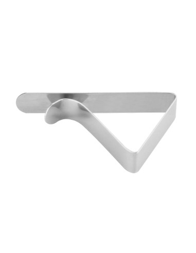 Pinces nappe Olympia lot de 4 - inox finition miroir