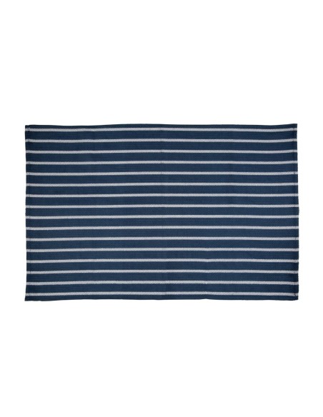 Torchon de cuisine rayé Vogue bleu marine - 71x46 cm