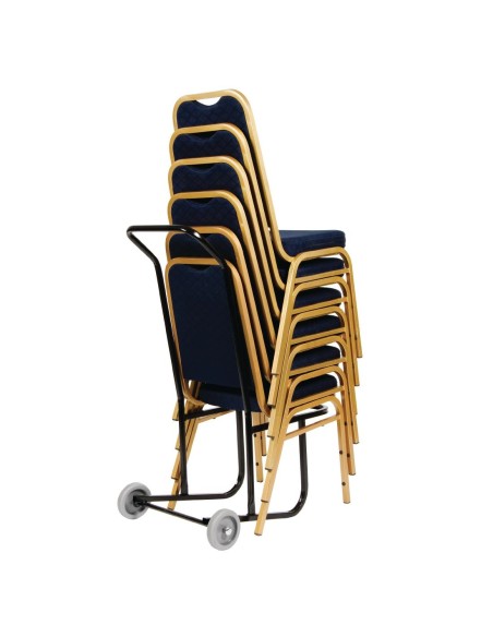 Chariot pour chaises de banquet Bolero - capacité 10