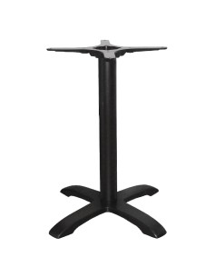 Pied de table Bolero en fonte - 735 mm - Noir