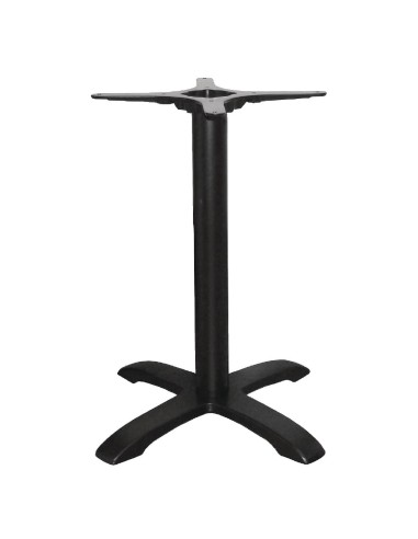 Pied de table Bolero en fonte - 735 mm - Noir