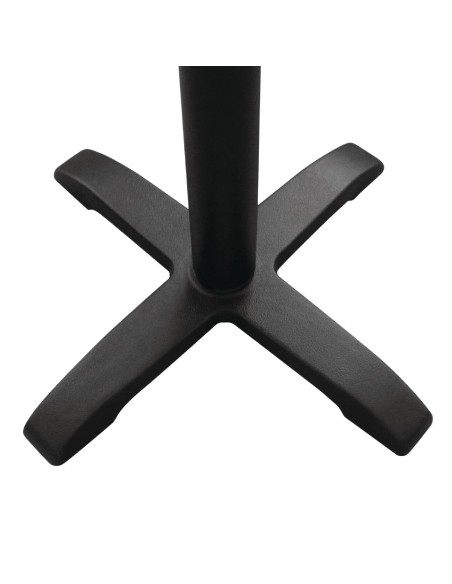 Pied de table Bolero en fonte - 735 mm - Noir