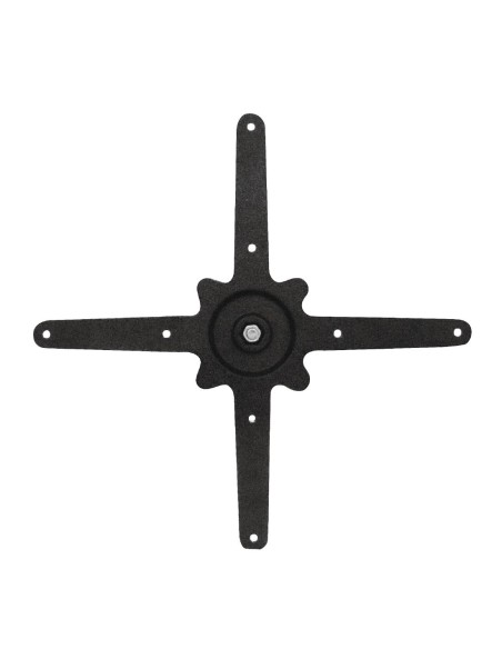 Pied de table Bolero en fonte - 735 mm - Noir