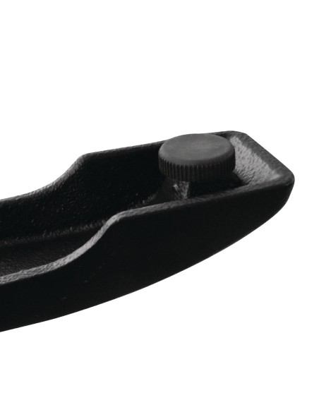 Pied de table Bolero en fonte - 735 mm - Noir