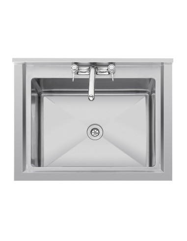 Évier profond Vogue 100 L inox - 900x770x600 mm